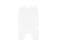 BioBadge Clear Dual-Sided Holders Portrait - Pack of 100