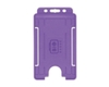 BioBadge Purple Open Faced Holders,  Portrait - Pack of 100