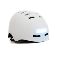 Busbi Firefly Adult Helmet - Medium White