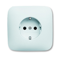 Busch-Jaeger 20 EUJ-214 socket-outlet White