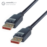 CONNEkT Gear 3m V1.4 5K DisplayPort Connector Cable - Male to Male Gol