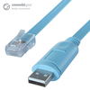 connektgear 1.8m RJ45 to USB A Male Console Cable with FTDI Chip (Cisc