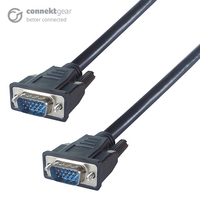 connektgear 1m VGA Monitor Connector Cable - Male to Male - Fully Wire