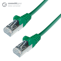 connektgear 3m RJ45 CAT6A SSTP Stranded Flush Moulded LS0H Network Cab