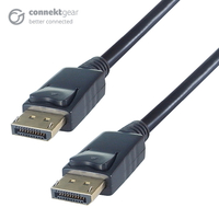 connektgear 5m V1.2 4K DisplayPort Connector Cable - Male to Male Gold