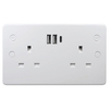 connektgear SMART Socket with USB C Fast Charging - Includes FAST Char