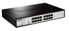 D-Link DGS-1016D/E network switch Unmanaged Black,  Metallic