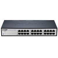 D-Link DGS-1100-24V2 Managed L2 Gigabit Ethernet (10/100/1000) 1U Blac