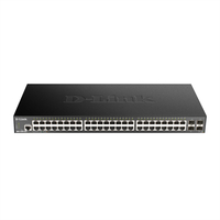 D-Link DGS 1250-52X - Switch - Smart - 48 x 10/100/1000+ 4 10 Gigabit