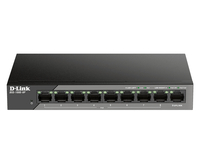 D-Link DSS-100E-9P network switch Unmanaged Fast Ethernet (10/100) Pow