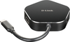 D-Link DUB-M420 notebook dock/port replicator Wired Thunderbolt 3 Blac