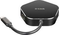 D-Link DUB-M420 notebook dock/port replicator Wired Thunderbolt 3 Blac