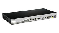 D-Link DXS-1210-12SC network switch Managed L2 1U Black,  Silver