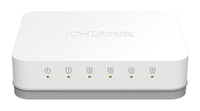 D-Link GO-SW-5G Unmanaged Gigabit Ethernet (10/100/1000) White