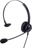 eartec 308 monaural easy-flex-boom wired headset (requires bottom cabl