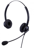 Eartec 308D Headset Wired Head-band Office/Call center Black