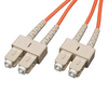 Eaton Duplex Multimode 62.5/125 Fiber Patch Cable (SC/SC),  0.3M (1 ft.