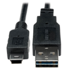 Eaton Universal Reversible USB 2.0 Cable (Reversible A to 5Pin Mini B