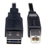 Eaton Universal Reversible USB 2.0 Cable (Reversible A to B M/M),  10 f