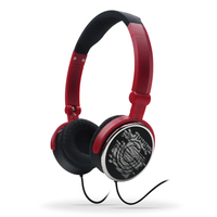 G-Cube G-POP II Headset Head-band Black,  Red