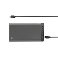 Hama 00200012 power bank Anthracite Lithium-Ion (Li-Ion) 26800 mAh