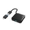 Hama 00200116 interface hub USB 3.2 Gen 1 (3.1 Gen 1) Type-A + Type-C