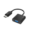 Hama 00200337 video cable adapter DisplayPort VGA (D-Sub) Black