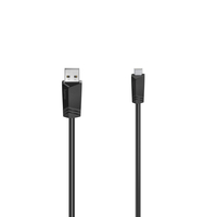 Hama 00200606 USB cable 1.5 m USB 2.0 Mini-USB B USB A Black