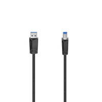Hama 00200625 USB cable 1.5 m USB 3.2 Gen 1 (3.1 Gen 1) USB A USB B Bl