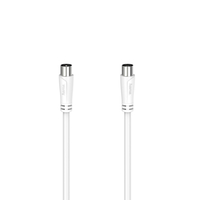 Hama 00205044 coaxial cable 0.75 m White
