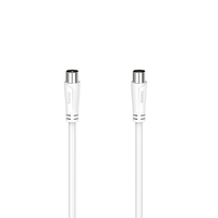 Hama 00205050 coaxial cable 15 m White