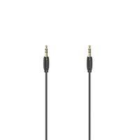 Hama 00205117 audio cable 0.5 m 3.5mm Black