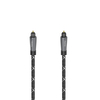 Hama 00205140 audio cable 3 m TOSLINK Black,  Grey