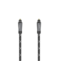 Hama 00205140 audio cable 3 m TOSLINK Black,  Grey