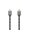 Hama 00205238 HDMI cable 1 m HDMI Type A (Standard) Black,  Grey