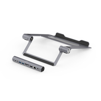 i-tec Metal Cooling Pad for notebooks (up-to 15.6”) with USB-C Docking