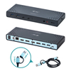 i-tec USB 3.0 / USB-C / Thunderbolt 3 Dual Display Docking Station + P