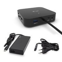 i-tec USB-C Dual Display Docking Station with Power Delivery 65W + Uni