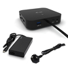 i-tec USB-C Dual Display Docking Station with Power Delivery 65W + Uni