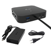 i-tec USB-C HDMI Dual DP Docking Station with Power Delivery 100 W + U