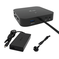 i-tec USB-C HDMI Dual DP Docking Station with Power Delivery 100 W + U