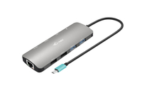 i-tec USB-C Metal Nano 2x Display Docking Station + Power Delivery 100
