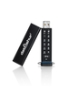 iStorage datAshur 256-bit 8GB USB 2.0 secure encrypted flash drive IS-