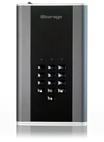 iStorage DiskAshur DT2 external hard drive 18 TB Black,  Grey