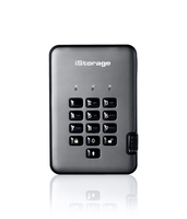 iStorage diskAshur PRO2 256-bit 8TB USB 3.1 secure encrypted solid-sta