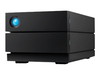 LaCie 2big RAID 8TB disk array Desktop Black