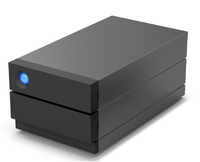LaCie 2big Raid USB-C 40TB disk array Desktop Black