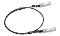 Lancom Systems SFP-DAC10-1m (Bulk 8) InfiniBand cable SFP+ Black,  Stee