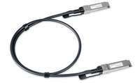 Lancom Systems SFP-DAC40-1m (Bulk 8) InfiniBand cable QSFP + Black,  St