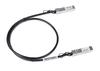 Lancom Systems SFP-DD-DAC50-1m (Bulk 8) InfiniBand cable Black,  Steel